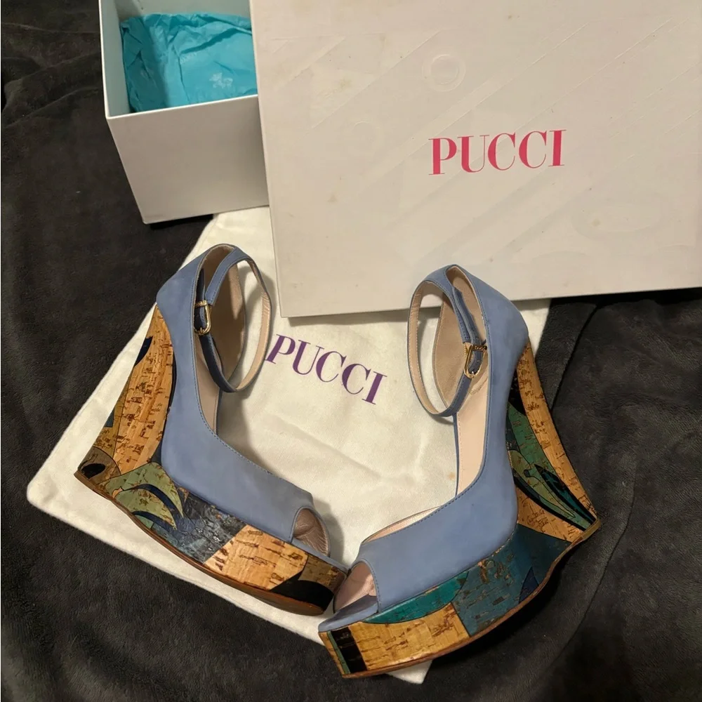 Emilio Pucci Runway Pumps Heels Wedges